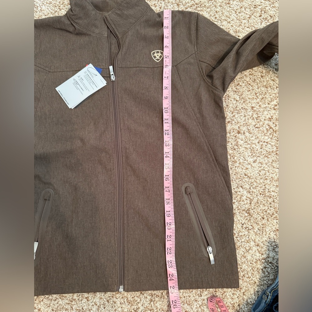 Ariat Boys Brown Jacket - Picture 6 of 10